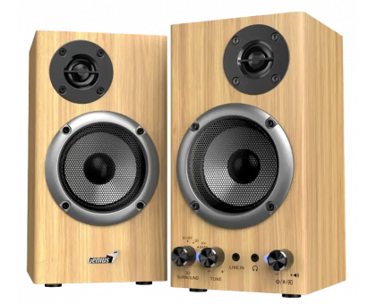 Акустика GENIUS SP-HF520BT, Світле дерево