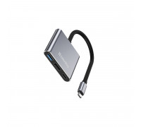 USB-хаб СolorWay USB Type-C 3-в-1 (CW-HUB08)