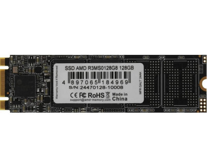 AMD Radeon R3 128 Gb (M.2) 2280 SATA III (R/W: 520/450 Mb/s) TLC SSD