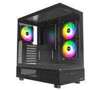 Корпус Montech XR Black with window